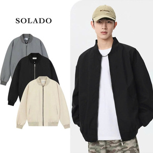 Chaqueta Bomber con serigrafía / Chaqueta Bomber con transferencia térmica / Chaqueta Varsity con exterior de poliéster y ribetes de algodón - Product Image 1