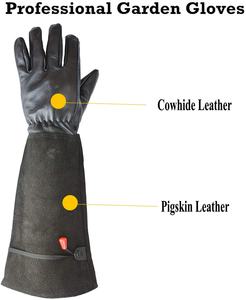 Vente en gros de gants de jardin professionnels anti-coupure à l'épreuve des épines et fabriqués sur mesure pour la taille des roses et la manipulation des cactus - Product Image 4