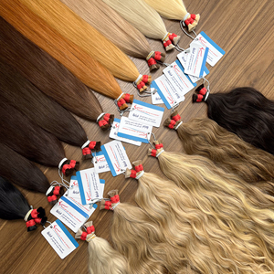 Offre Spéciale – Cheveux Humains en Gros Couleur Naturelle Texture Lisse 6-32 Pouces – Prix Usine – Couleur Personnalisée – En Stock - Product Image 1