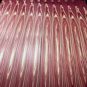 แผ่นไม้วีเนียร์ฮิโนกิญี่ปุ่นย้อมสีแดงแรงดันสูงที่ได้รับสิทธิบัตร IRODORITAI VENEER ดีไซน์ญี่ปุ่น เนื้อเรียบ ตัดเป็นแผ่นบาง - Product Image 4