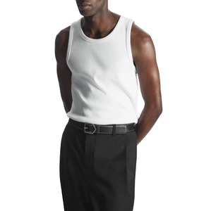 Camiseta Deportiva Personalizada para Gimnasio, Unisex, Sin Mangas, Tejida, de Secado Rápido, Transpirable, Estilo Urbano, con Opciones de Impresión Personalizada - Product Image 1
