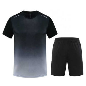 Vente en gros de jupes de tennis pour hommes, manches courtes, 100% polyester, séchage rapide, service OEM, prix bas, haute qualité, fournisseur de vêtements de sport sur mesure - Product Image 6