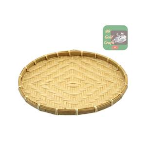 Direct Factory Price Bamboo Tray <b>Basket</b> Handmade Natural for USA Home Decor Market Wholesale <b>Cheap</b> Bulk Price Export - Product Image 2