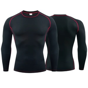 Men’s Compression Rash Guard Long Sleeve Quick Dry Gym Fitness Running Sports Tight <b>T</b>-<b>Shirt</b> 2026 - Product Image 6