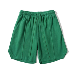 Pantalones Cortos Unisex de Textura Waffle, Corte Holgado Informal, Transpirables, Ecológicos, Anti-UV, Cintura Elástica con Cordón Ajustable para Verano - Product Image 6