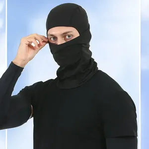 HKB0011 Vente en gros Cagoule de course Veracap à logo personnalisé, masque intégral à un trou pour vélo, moto, sports et ski - Product Image 2