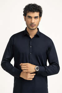 Nouveauté : Salwar Kameez pour hommes, couleurs personnalisables, vêtements indiens et pakistanais, coton doux, tenue ethnique modeste pour hommes - Product Image 5
