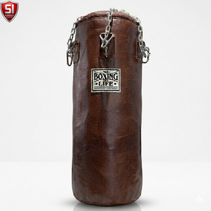 Sac de frappe lourd personnalisable en cuir PU PVC 25KG Léger pour l'entraînement – Créez votre propre design - Product Image 4