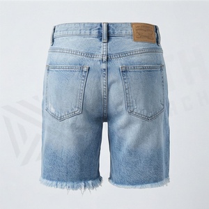 Shorts de Mezclilla para Mujer, Cintura Alta, Algodón, Estilo Veraniego, Moda Urbana, Color Personalizado, Atuendos Únicos - Product Image 2