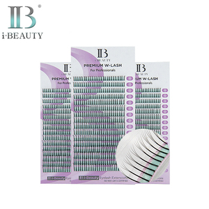 Extensions de cils i-BEAUTY - Cils Ib Premium W fabriqués en Corée du Sud, Ibeauty, faits à la main, de haute qualité, naturels et longs - Product Image 1