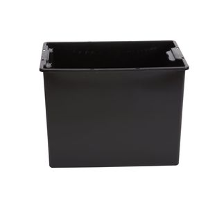Set di 2 Grandi Contenitori di Plastica Neri Impilabili per Garage - Product Image 3