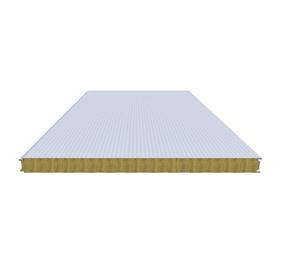 Rockwool độ dày 50 đến 200 mm t đá bên trong bảng tường cách âm và chống cháy được sử dụng cho kho công nghiệp - Product Image 3