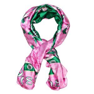 Pink Green Large <b>Scarf</b> Women Fashion Printed Design Soft Wrap Shawl Casual Winter Accessory Elegant Neckwear Stylish Apparel - Product Image 3