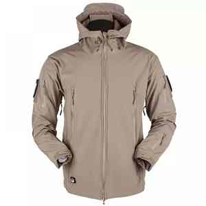 Veste de ski softshell légère et imperméable pour homme, pour activités de plein air - pêche, chasse, camping, escalade, grandes tailles - Product Image 4