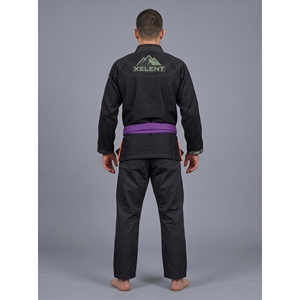 Women's Custom Logo Gold Weave Cotton BJJ Gi & Ripstop Pants Set-550GSM Jiu Jitsu Kimono - Product Image 2