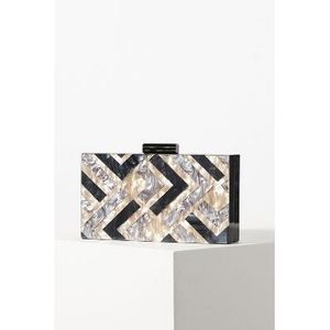 Elegante Bolso de Mano de Noche Premium para Damas, Diseño Artesanal en Resina, Bolso de Mano de Noche Elegante de Diseñador - Product Image 1