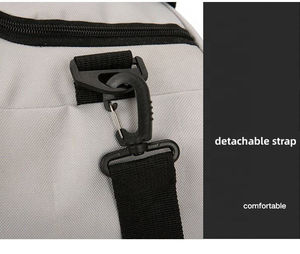 Mochila Deportiva Unisex de Poliéster Oxford con Asas Dobles, Bolsillo Frontal con Cremallera, Capacidad de 25-49L, Bolsa de Viaje para Entrenamiento - Product Image 4