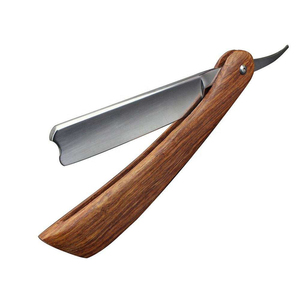 Rasoirs de barbier de luxe, très demandés, à lame unique en acier inoxydable, outil de rasage classique pour barbier, pliable avec impression - Product Image 6