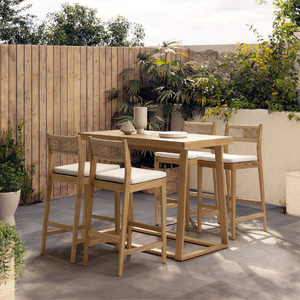 Chaise de jardin d'extérieur conçue pour les ensembles de jardin en milieux côtiers, offrant une stabilité structurelle longue durée et un confort optimal. - Product Image 5