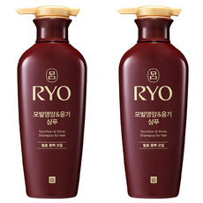 Champú Nutritivo y Brillante para el Cabello Ryeo 2 Unidades 400ml con Aceite de Camelia Fermentado en Forma Líquida - Product Image 1