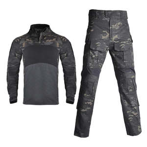 Uniforme tactique respirant pour hommes, vêtements de travail camouflage pour le camping, tenue confortable - Product Image 4