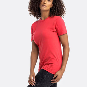 Tee Bella Canvas Canvas Rouge Bella Canvas Rouge T-shirts unisexes personnalisés avec logo en tissu tri-mélange - Product Image 5