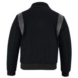 Chaqueta universitaria informal personalizada al por mayor para hombre, estilo varsity, estilo bomber, para hombre. - Product Image 3