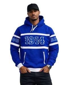 Sudadera con Capucha Phi Beta Sigma, Ropa de Fraternidad Griega con Diseño Clásico, Comodidad Premium y Ajuste Elegante para el Día a Día - Product Image 1