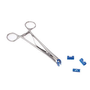 Pinza Ortopédica Manual de Acero Inoxidable con Puntas Protectoras de Silicona para Placas Óseas y Reducción de Fragmentos Quirúrgicos - Product Image 5