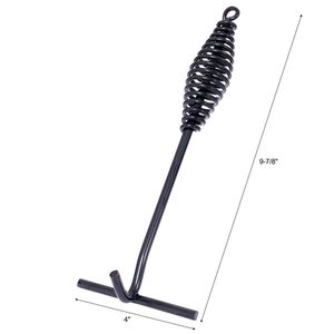 Pre-Seasoned Cast Iron Dutch Oven with Skillet Lid Outdoor Camping Deep Pot for Fireplace Cooking BBQ Baking Campfire - Product Image 4