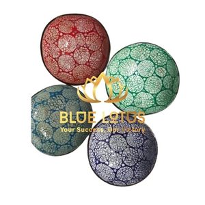Cuenco de Coco con Mosaico de Perlas Hecho a Mano en Vietnam, de Calidad Premium, Diseño Clásico, Apto para Lavavajillas, para Decoración del Hogar, Venta al por Mayor - Product Image 1