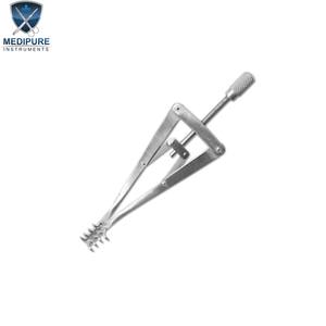 Retractor de Alm de Acero Inoxidable, Instrumento Quirúrgico Oftálmico para Procedimientos Oculares, Herramienta de Control de Precisión Reutilizable - Product Image 5