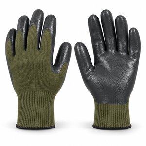 Gants en nitrile pour travaux généraux offrant une adhérence fiable, flexibles, confortables, résistants aux produits chimiques et sans latex pour la manipulation des matériaux - Product Image 6