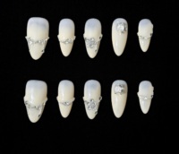 Ongles 100% faits à la main, réduction sur le volume, plus vous achetez, moins cher vous payez, designs colorés, personnalisables OEM, faux ongles durables, livraison dans le monde entier