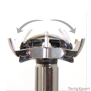 Disposable Safety <b>Razor</b> Stainless Steel Handle Super Stainless Steel <b>Single</b> <b>Blade</b> Anti-Slip Grip <b>Razor</b> - Product Image 3