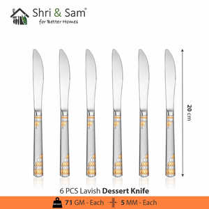 Lavish 24 PCS Juego de cubiertos de acero inoxidable Colección de vajilla Premium - Product Image 6