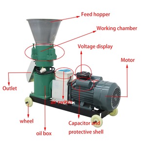 Machine à granulés de bois haute efficacité pour le traitement de la biomasse avec des composants durables, un fonctionnement fluide et une performance constante - Product Image 3
