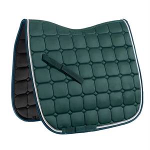Horse Dressage Saddle Pads <b>Equestrian</b> Assorted Colors Custom Embroidery LOGO English Riding All-Purpose Leather - Product Image 6