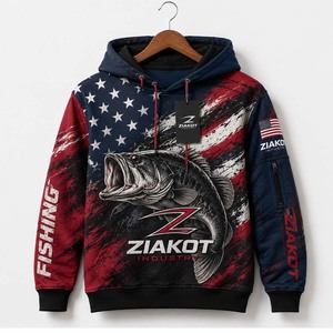 Sudadera con Capucha de Forro Polar Personalizada al por Mayor, Sudadera Gruesa con Logotipo Personalizado, Fabricante ZIAKOT INDUSTRY Pakistán - Product Image 5