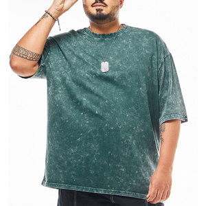 Impression de logo personnalisée, prix bas, t-shirts pour hommes en tissu délavé à l'acide, vêtements de jogging pour hommes, t-shirts pour hommes en tissu délavé à l'acide - Product Image 1