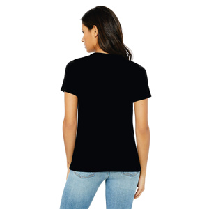 Camiseta de mujer transpirable de secado rápido, fabricada en fábrica, holgada, para gimnasio, venta al por mayor, cuello redondo, estampada. - Product Image 3