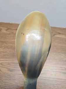 Cuchara de Cuerno de Vaca Hecha a Mano, Ecológica, de Forma Irregular, Utensilio de Cocina Natural y Orgánico, Artesanía Natural - Product Image 2