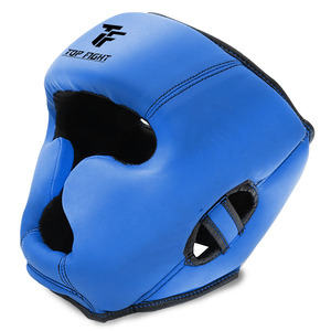 Protège-tête de boxe en cuir au meilleur prix, design optimal, équipement de sécurité professionnel, personnalisable OEM - Product Image 1