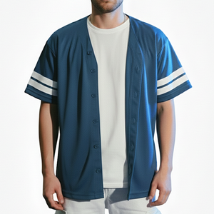 Camiseta de béisbol transpirable de alta calidad, último diseño, que absorbe la humedad, precio económico, ropa deportiva y camiseta de béisbol para exteriores. - Product Image 2