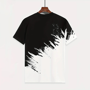 Ensemble T-shirt et short d'été pour garçons, en coton, manches courtes, 2 pièces, vêtements pour enfants, logo personnalisé, OEM ODM, fabricant en gros, Expo - Product Image 3