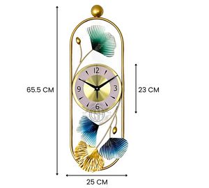Wholesale Quartz Analog Battery Powered Hanging Wall <b>Clocks</b> Modern Luxury Decorative Handmade Metal <b>Art</b> Home Decor Living Room - Product Image 5