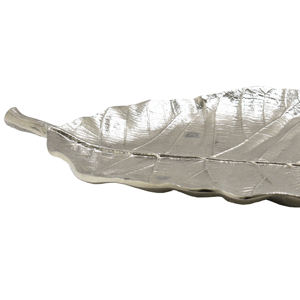 Nuevo Estilo, Plato y Bandeja de Cocina en Forma de Hoja, Dorado Brillante y Plateado Brillante, para el Hogar, Bodas y Eventos, Plato para Frutas, Vajilla - Product Image 3