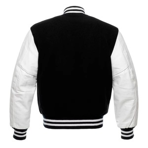 Wholesale High Quality Men's <b>Canvas</b> Varsity <b>Jacket</b> Stand Collar Front Customizable Design Breathable Windproof Winter <b>Jacket</b> - Product Image 2