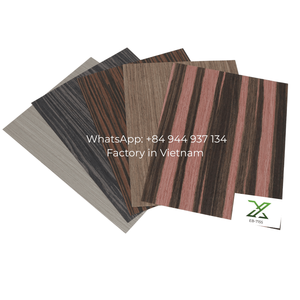 Eco Friendly Rotary Cut Engineered Ebony <b>Veneer</b> Panels 2500x640mm Premium Quality for Furniture and Doors - Product Image 3