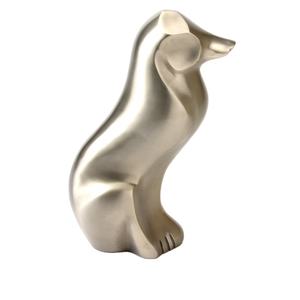 โกศสัตว์เลี้ยงทองเหลืองเคลือบดีบุก ขนาด 9 นิ้ว สำหรับแสดงความรักและเกียรติยศแก่เพื่อนรัก - Product Image 1